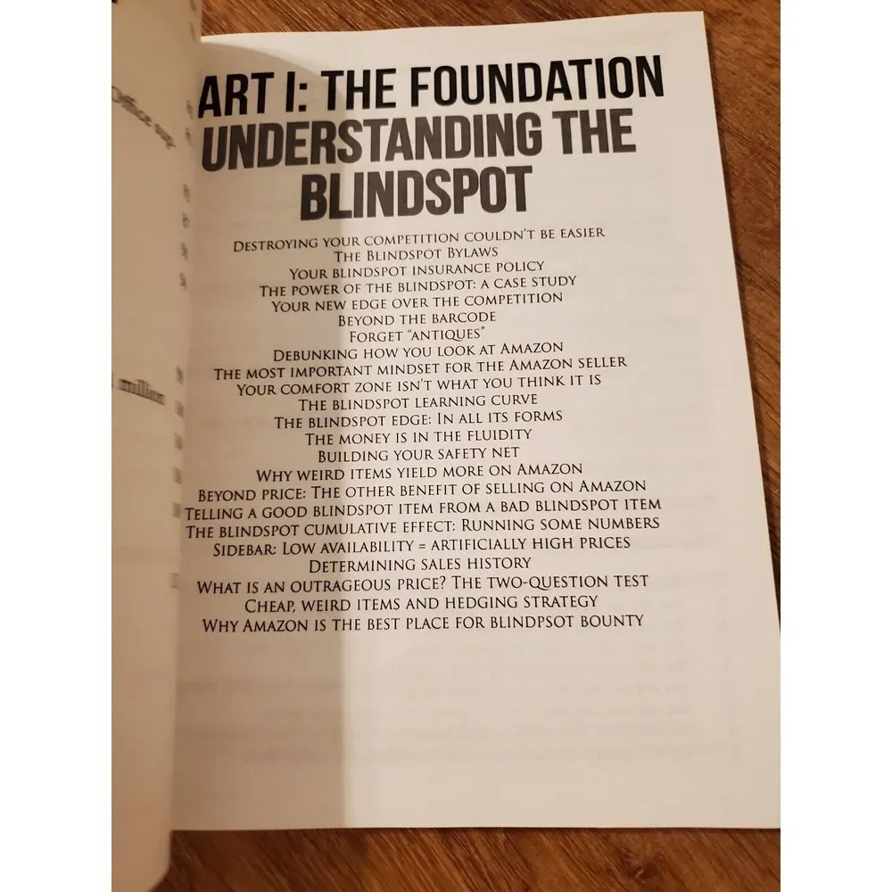 Amazon Blindspot Profits Guidebook Reselling How-To‎ Guide GUC